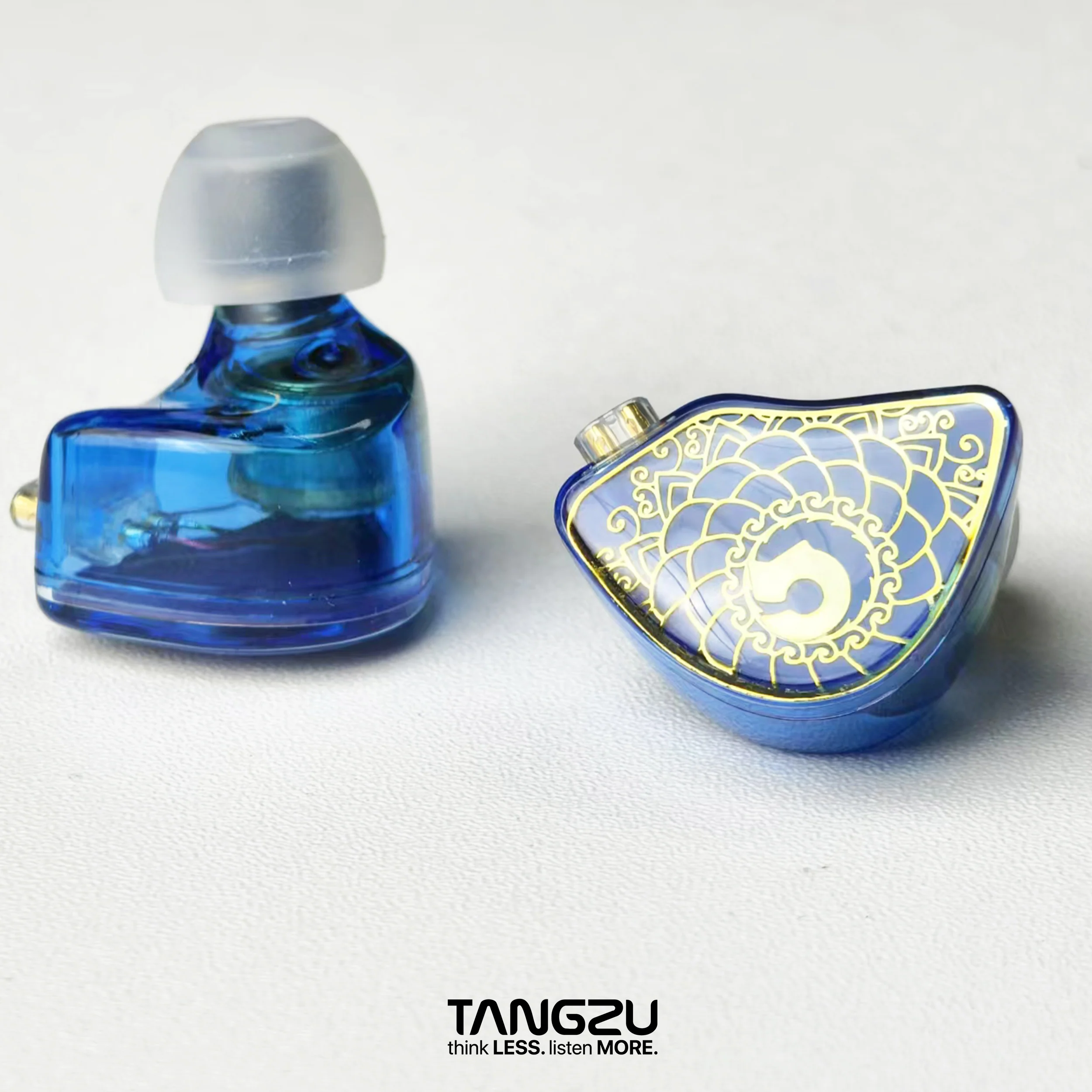 TANGZU WAN ER HiFi In Ear New 10mm Dynamic Driver Earphone with Microphone 0.78mm 2Pin Interface Detachable Wired Music IEM